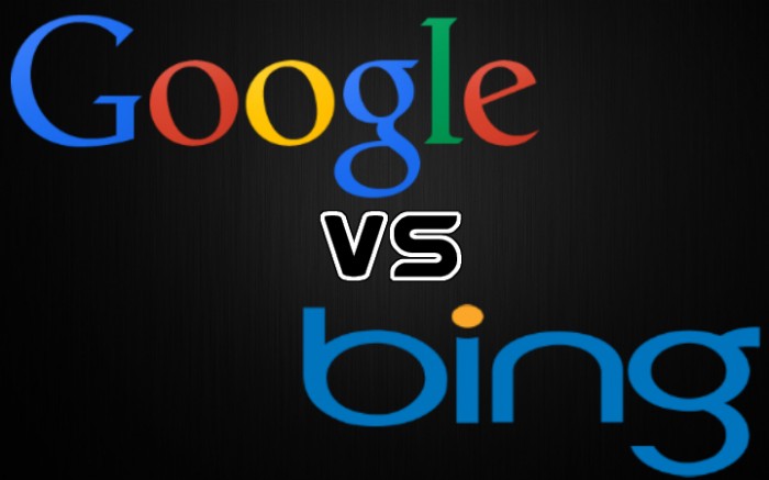 Google Vs Bing