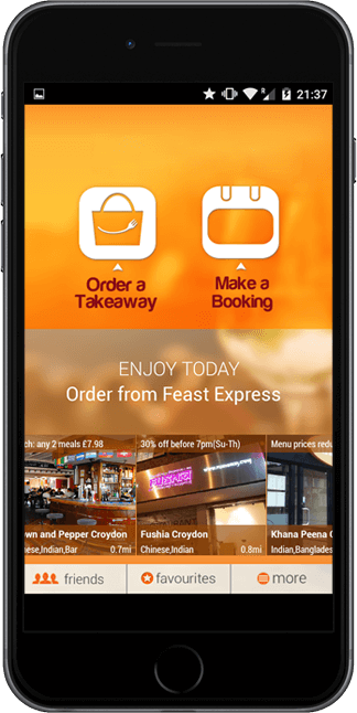 Food Ordering Mobile App for Android
