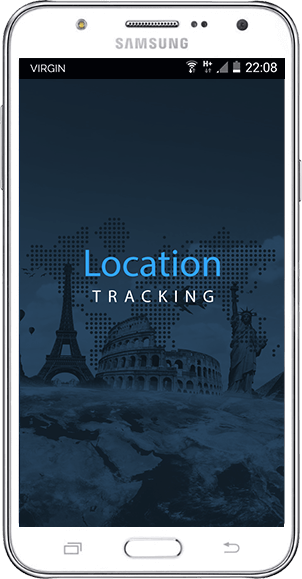 Mobile application for tracking your location