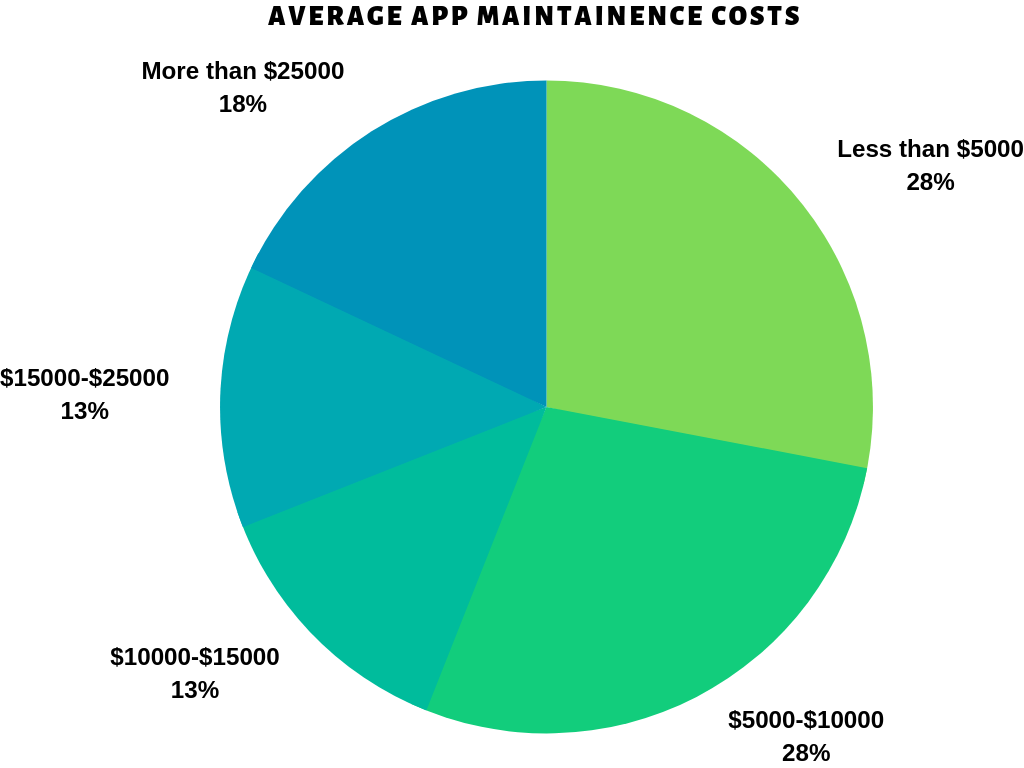 app maintenance costs