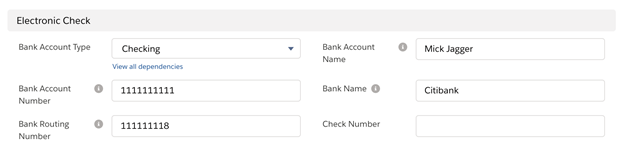 paypal payflow electronic check