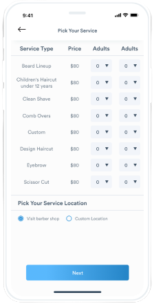 retail and business application