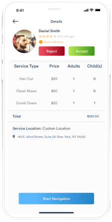 retail and business application