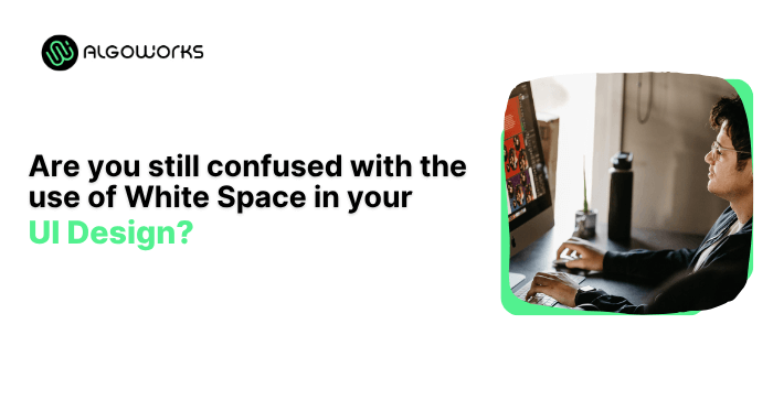 Use of white space in UI design