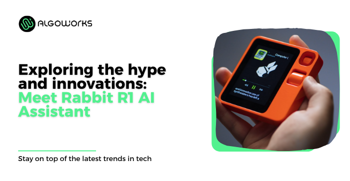 Meet Rabbit R1 AI Assistant - Taking the Tech World by Storm