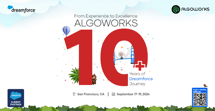 From Experience to Excellence Algoworks 10+ Years of Dreamforce Journey