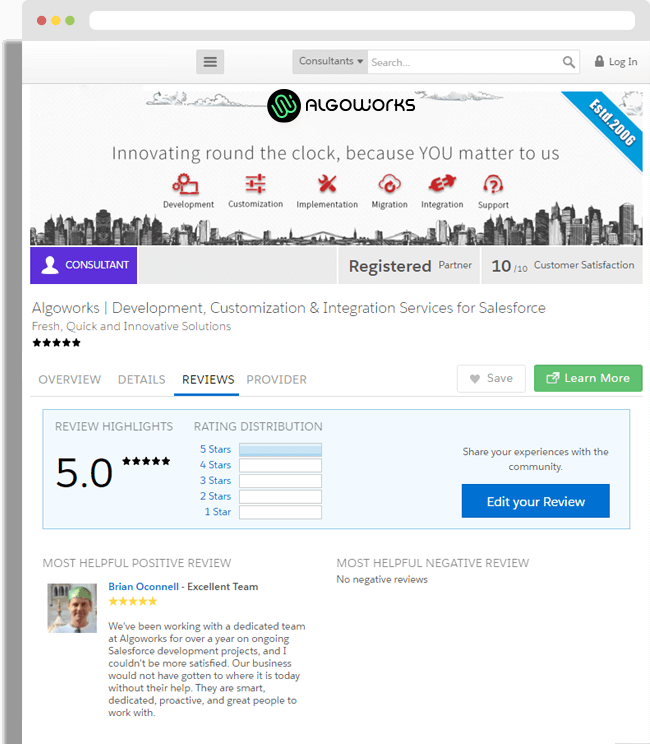 Salesforce Appexchange Development in California, USA