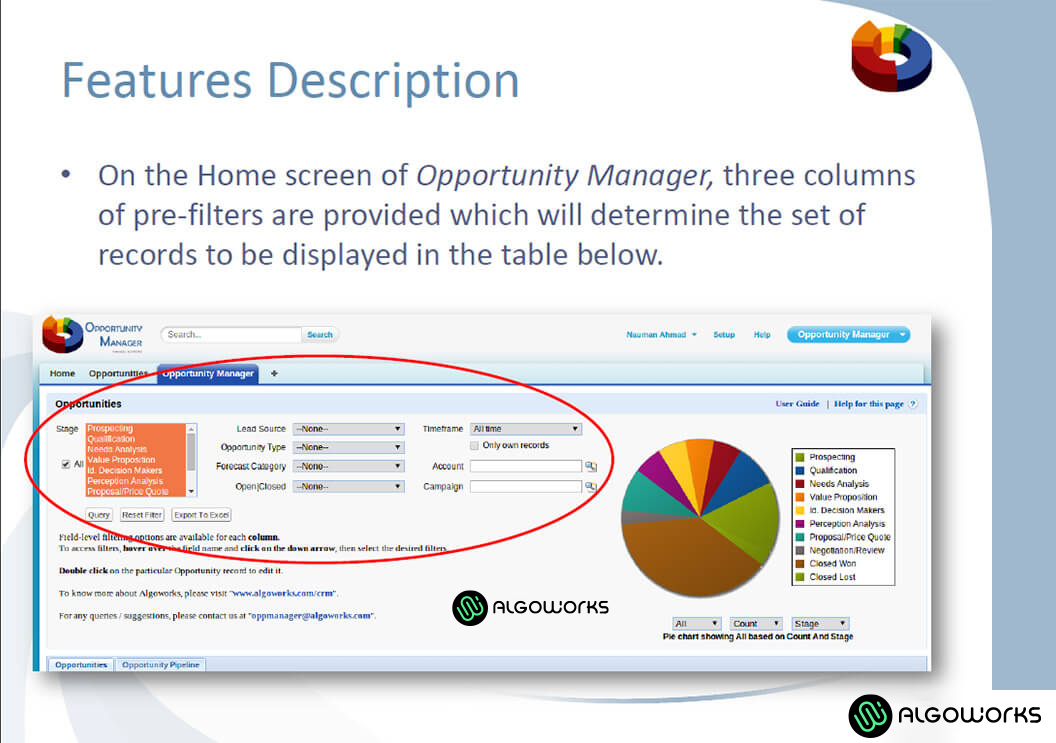 Opportunity Manager App