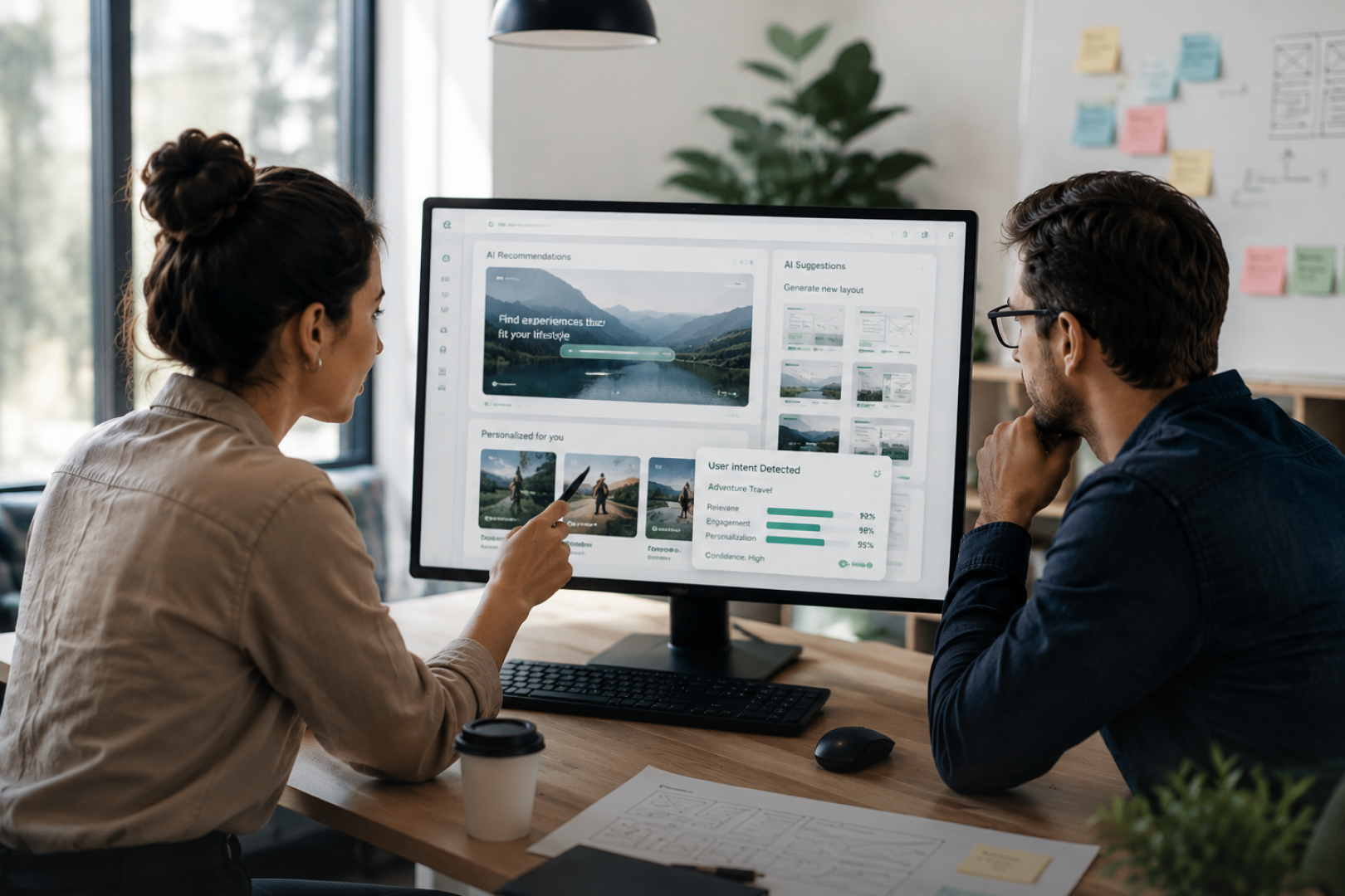 Designing websites for an AI-first user journey