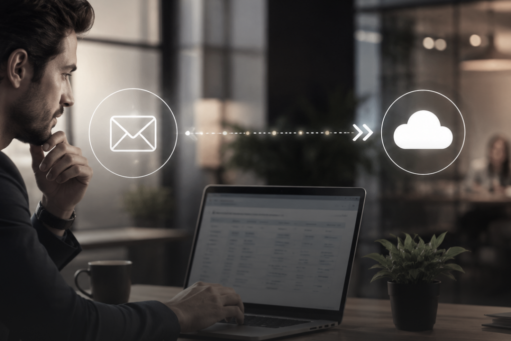 Why we automated email-to-Salesforce for a PE client and why it matters